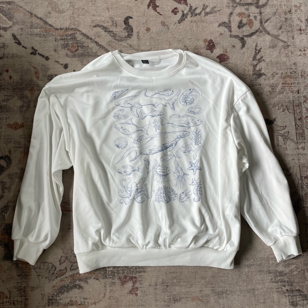 Sea creature pullover